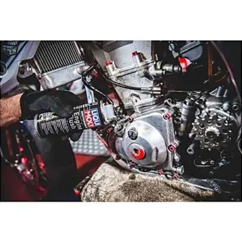 Motorbike Engine Flush